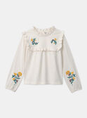 Blouse en jersey brodée LYBLOETTE / 24H2PFO3TML632