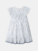 Robe fleurie à volants MREBETTE / 25E2PFL5ROB001