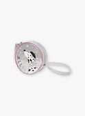 Sac rond bandoulière argenté motif dalmatien enfant fille BEBAGETTE / 21H4PF21BES956