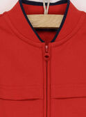 Gilet rouge RIABAGE / 19E3PGE1GILF510