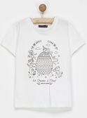 Oeuf de Pâques chiot : 1 tee-shirt à colorier NYDOGETTE / 18E2PFK2TCT000