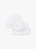 Bonnet de Naissance Blanc KORS / 24E0AM11BNA000
