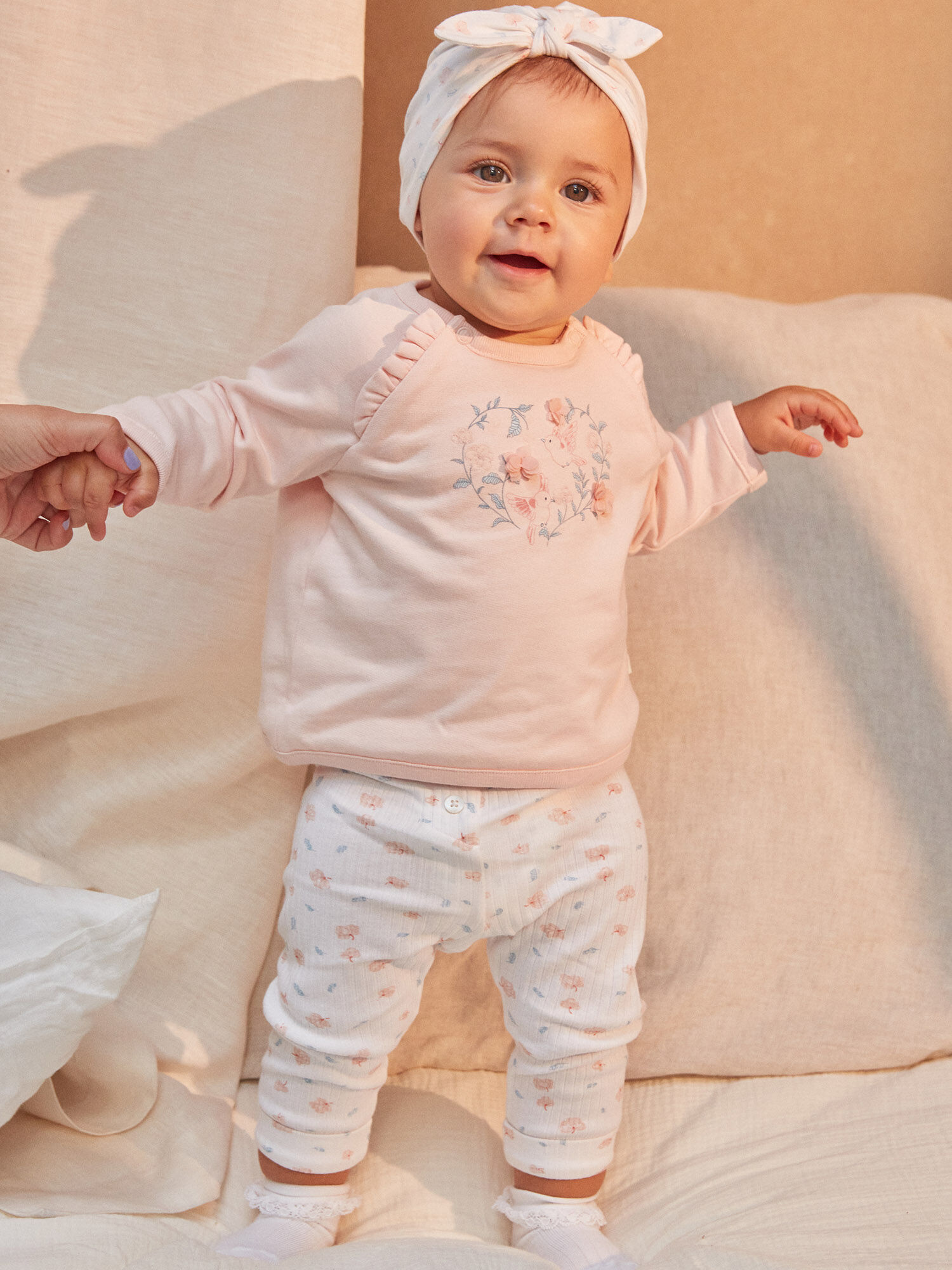 Ensemble om bebe fille top