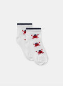 Chaussettes jacquard crabes MAVLAD / 25E4BGQ1SOB001