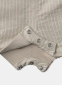 Ensemble body tshirt et salopette courte MAENRICK / 25E1BGL1ENSA016
