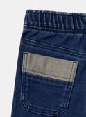 Jeans Bleu marine LUTOUAGE / 24H3PGM1JEA070
