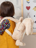 Sac à dos lapin beige BAERIKA / 21H4BF51BESA011