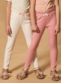 Lot de 2 leggings MIXDUETTE / 25E2PF51LG001