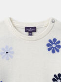 Pull à fleurs MESWETTE / 25E2PF81PUL114