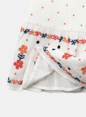 Robe Bain de Soleil Ecrue KLOBROETTE / 24E2PFS2RBS001