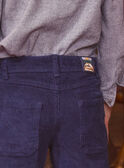Pantalon Bleu marine LYBORAGE / 24H3PGO3PAN070