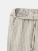 Pantalon de costume beige MREXAGE / 25E3PGL1PANA016