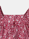 Blouse à smock fleurie manches ballons MODOLETTE / 25E2PFJ1CHEF506