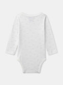 Lot de 3 bodies à rayures, imprimé ou uni Bébé Garçon NEJESSE / 25H5BGC2BDLA002