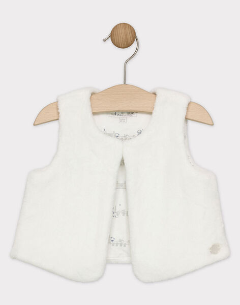 Gilet Sans Manche En Fausse Fourrure Blanche Bebe Garcon Achat En Ligne Veste Et Cardigan Sergentmajor