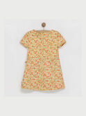 Robe jaune RYLOVETTE / 19E2PFH1ROB010
