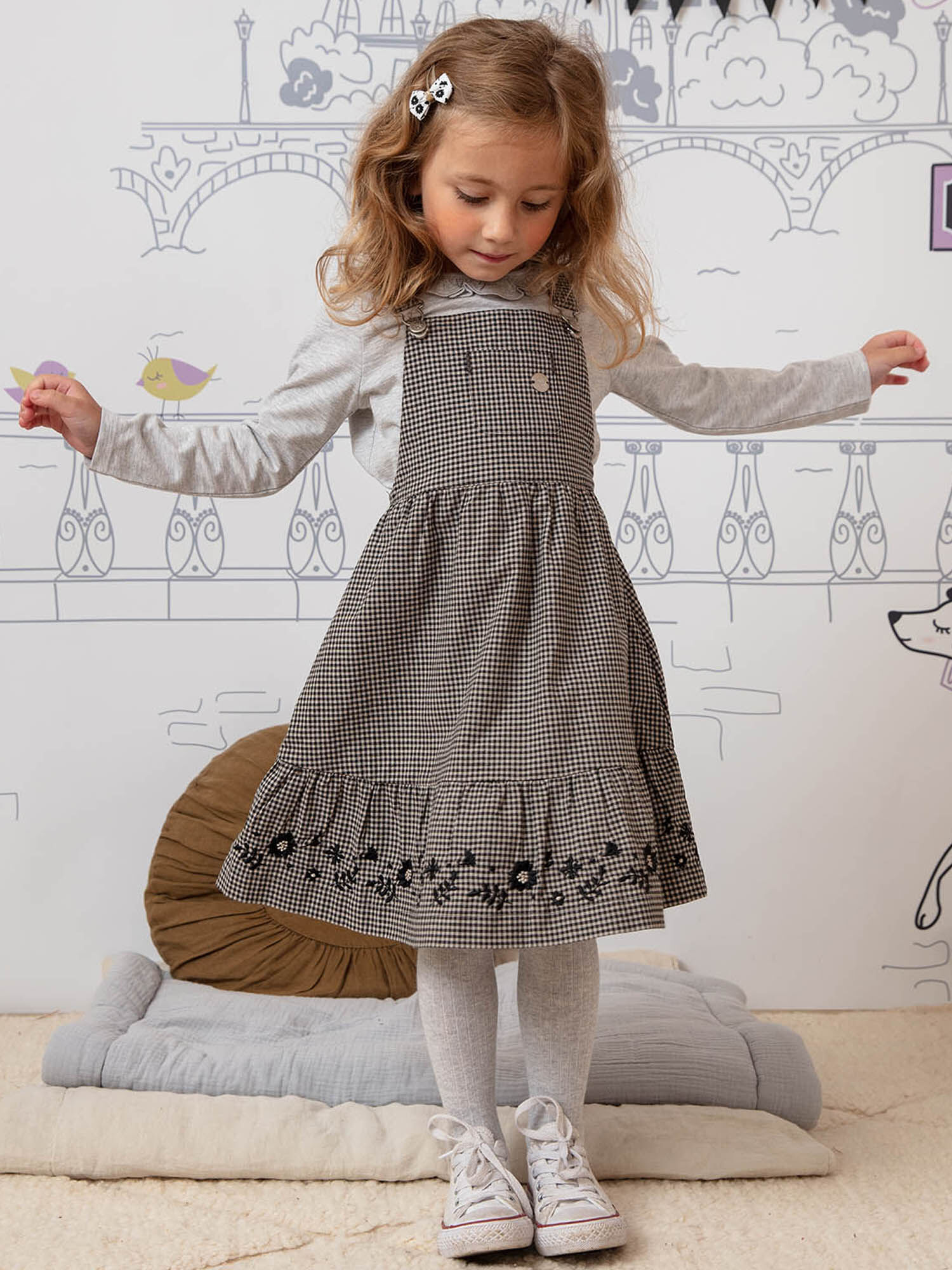 Jupe vichy enfant online