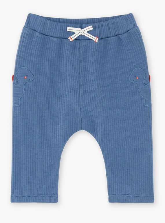 Pantalon confort bleu ZAEDDY / 21E1BGB1PANC230