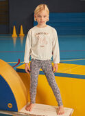 Legging marine fleuri LAELEGETTE / 24H2PFP1LGS070