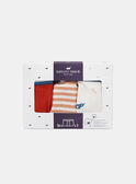 Lot de 3 boxers à rayures, imprimé ou uni Garçon NUITRIAGE / 25H5PGC2BOX506