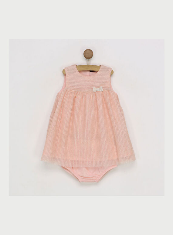 Robe chasuble rose  RYALBANE / 19E1BFR1CHS413
