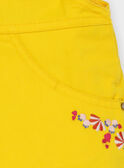 Robe chasuble jaune RAFANNY / 19E1BFC1CHS107