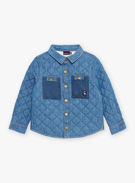 Surchemise matelassée en denim DUQUILTAGE / 22H3PGY1SCHK005