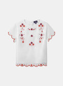 Blouse brodée MOBRODETTE / 25E2PFJ2CHE001