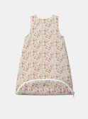 Turbulette en Gaze de coton fleurie MONALISA / 25E0AF12TUR000