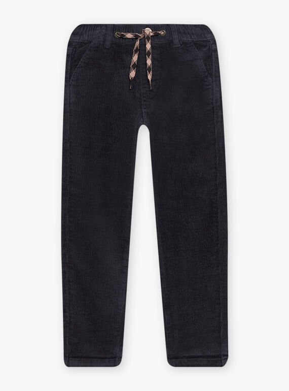 Pantalon gris foncé DEVORAGE / 22H3PGR1PANJ900