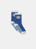 Lot de 5 chaussettes à rayures, imprimés ou uni Garçon NOPAKAGE / 25H4PGP1LC5A015