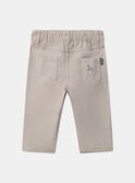 Pantalon en twill retroussable MAGERARD / 25E1BG91PAN007