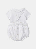 Ensemble body et barbotteuse en gaze de coton MODESTY / 25E0CMI2ENS000