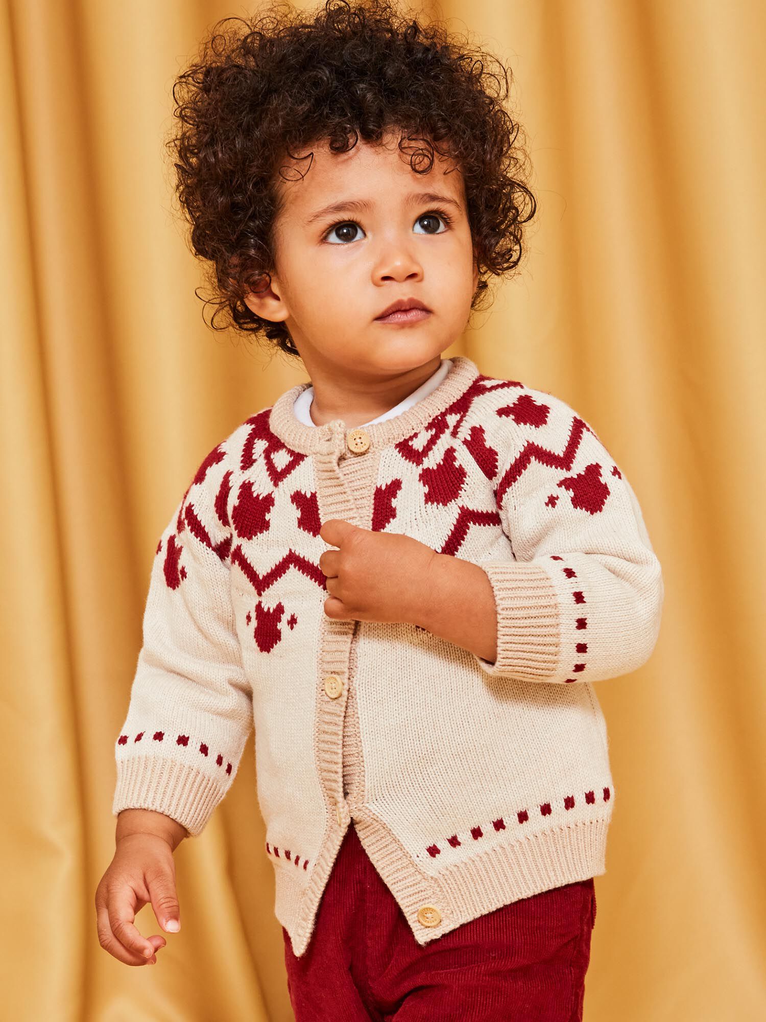 Gilet sales beige garcon