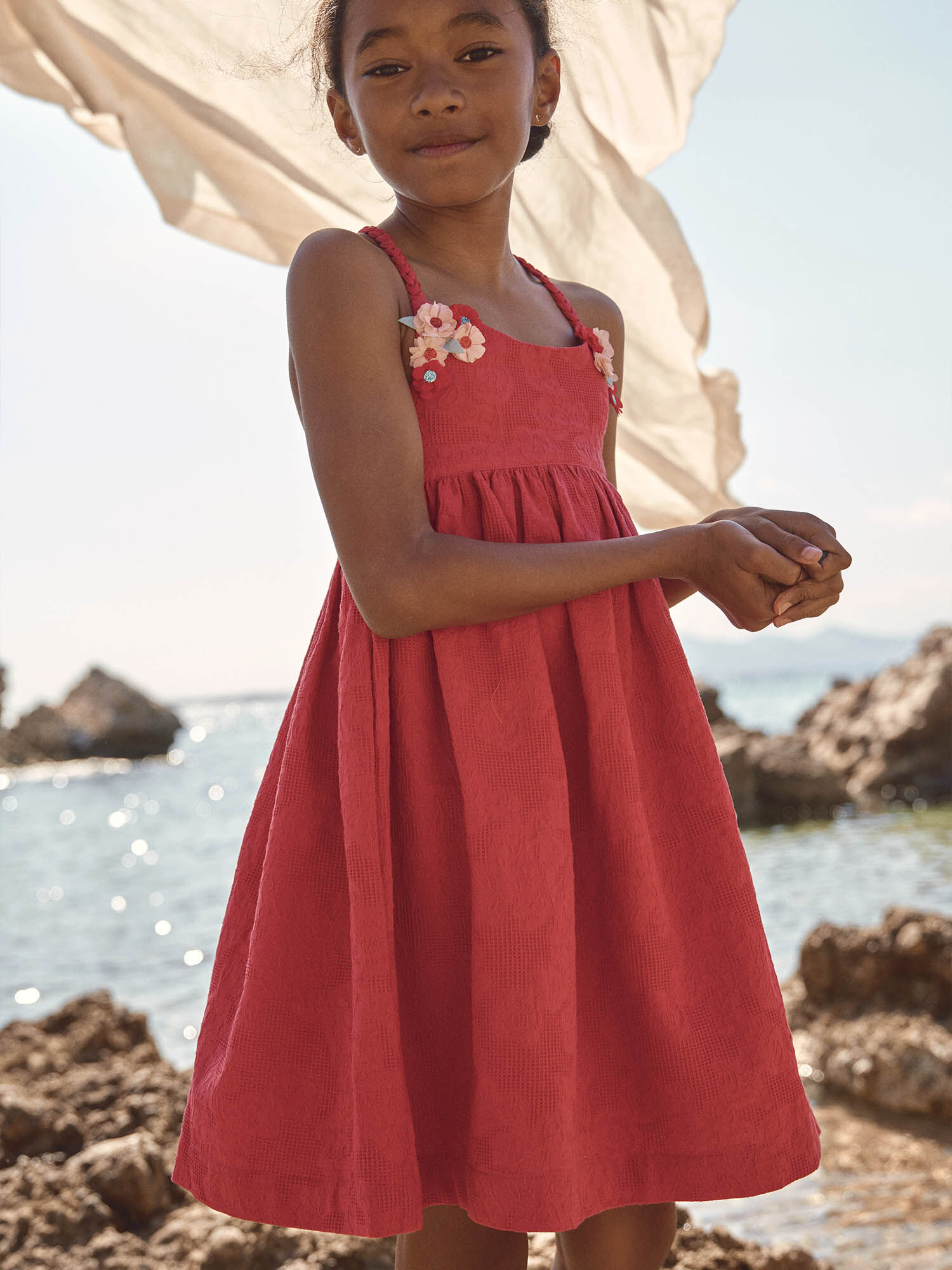 Robe bain de soleil fille 2025