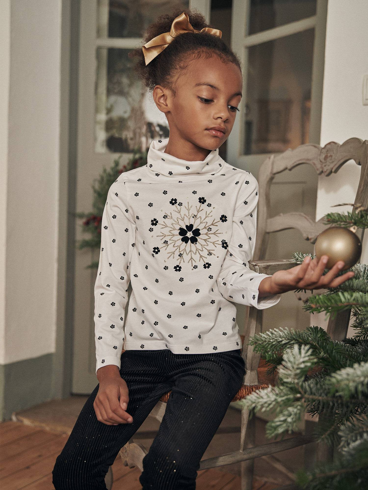 Pull noir fille cheap