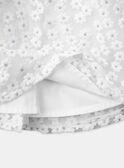 Robe tulle à fleurs brodées MRELEFETTE / 25E2PFL3ROB001
