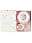 Kit repas rose et blanc ROPASFILLE / 19EZLAX2KTR001