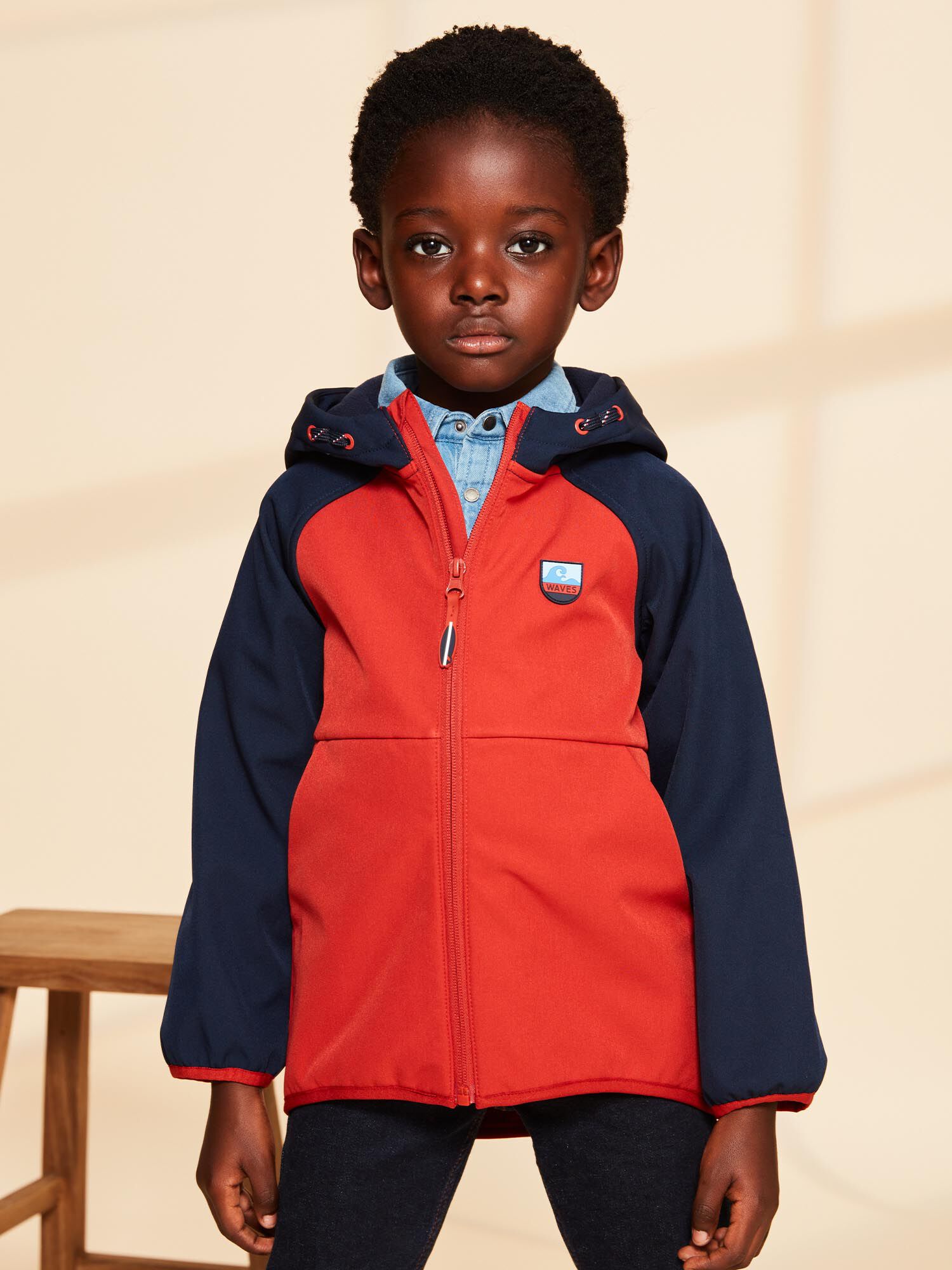 Blouson rouge on sale