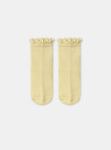 Chaussettes Jaune MANANA / 25E4BFK1SOQB104
