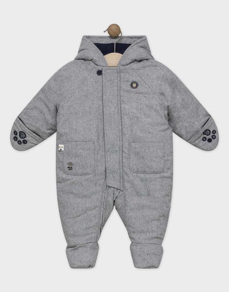 Pilote Bebe Garcon Gris Chine