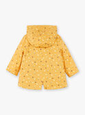Parka 2-en-1 jaune à capuche ZUANAELLE / 21E1BFM1IMPB114