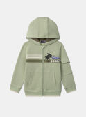 Sweat-shirt zippé Ovni MLESSAGE / 25E3PGO1GILG600