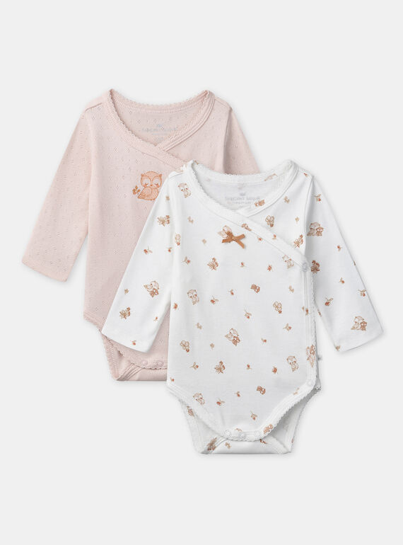 Lot de 2 bodies  NORAH / 25H0NF21BOD318