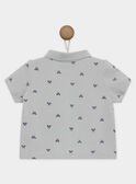 Polo gris  RYDANIEL / 19E1BGS1POL904