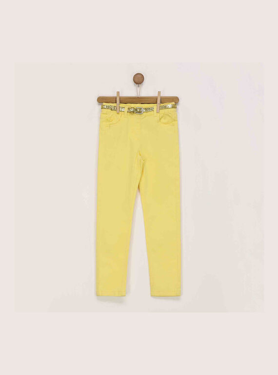 Pantalon jaune  RAMUFETTE1 / 19E2PFB1PANB105