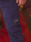 Pantalon Bleu marine LYBORAGE / 24H3PGO3PAN070