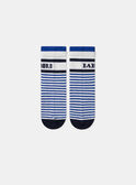 Chaussettes rayées et jacquard tribord/babord MOBORDAGE / 25E4PGJ1SOQ001