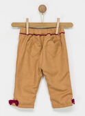 Pantalon beige PANGELA / 18H1BFK2PAN804