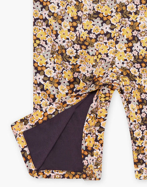 Salopette en twill à imprimé fleuri DACLARISSE / 22H1BFD1SALC214